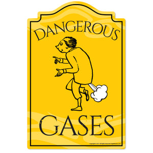 Dangerous Gases Vinyl Decal Sticker