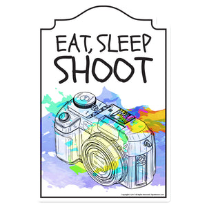 Eat Sleep Shoot Vinyl Decal Sticker