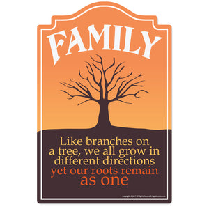 Family Vinyl Decal Sticker