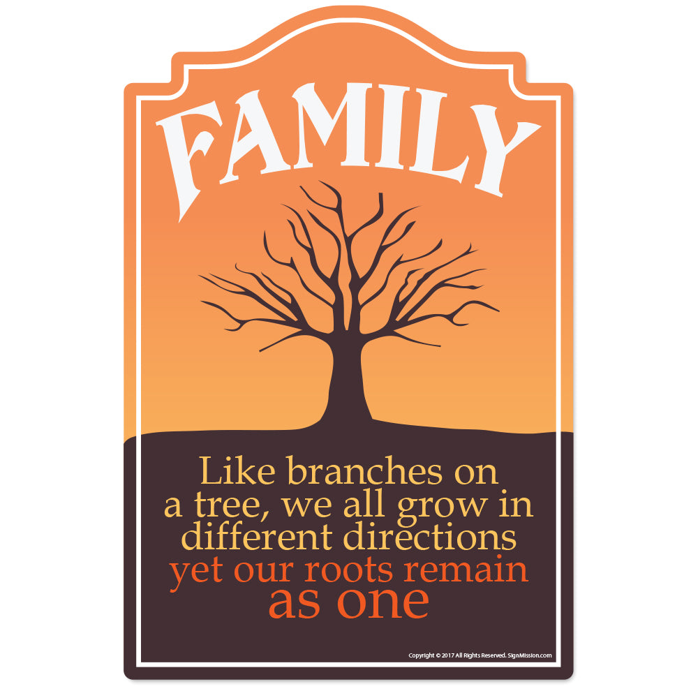 Family Vinyl Decal Sticker