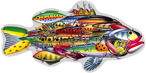 Fish Lure Vinyl Decal Sticker