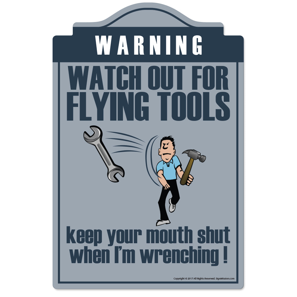 Flying Tools Vinyl Decal Sticker