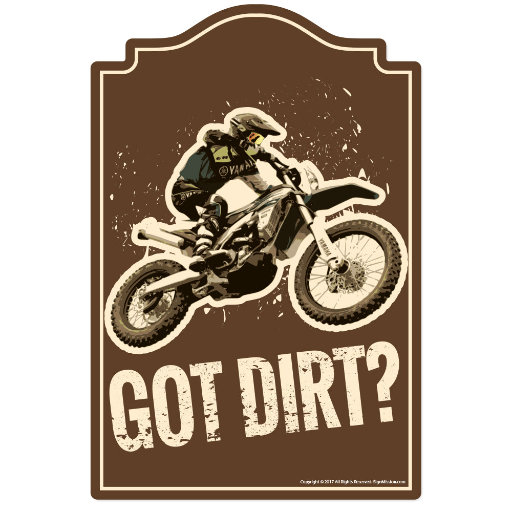 Got Dirt Vinyl Decal Sticker