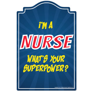 Im A Nurse Vinyl Decal Sticker