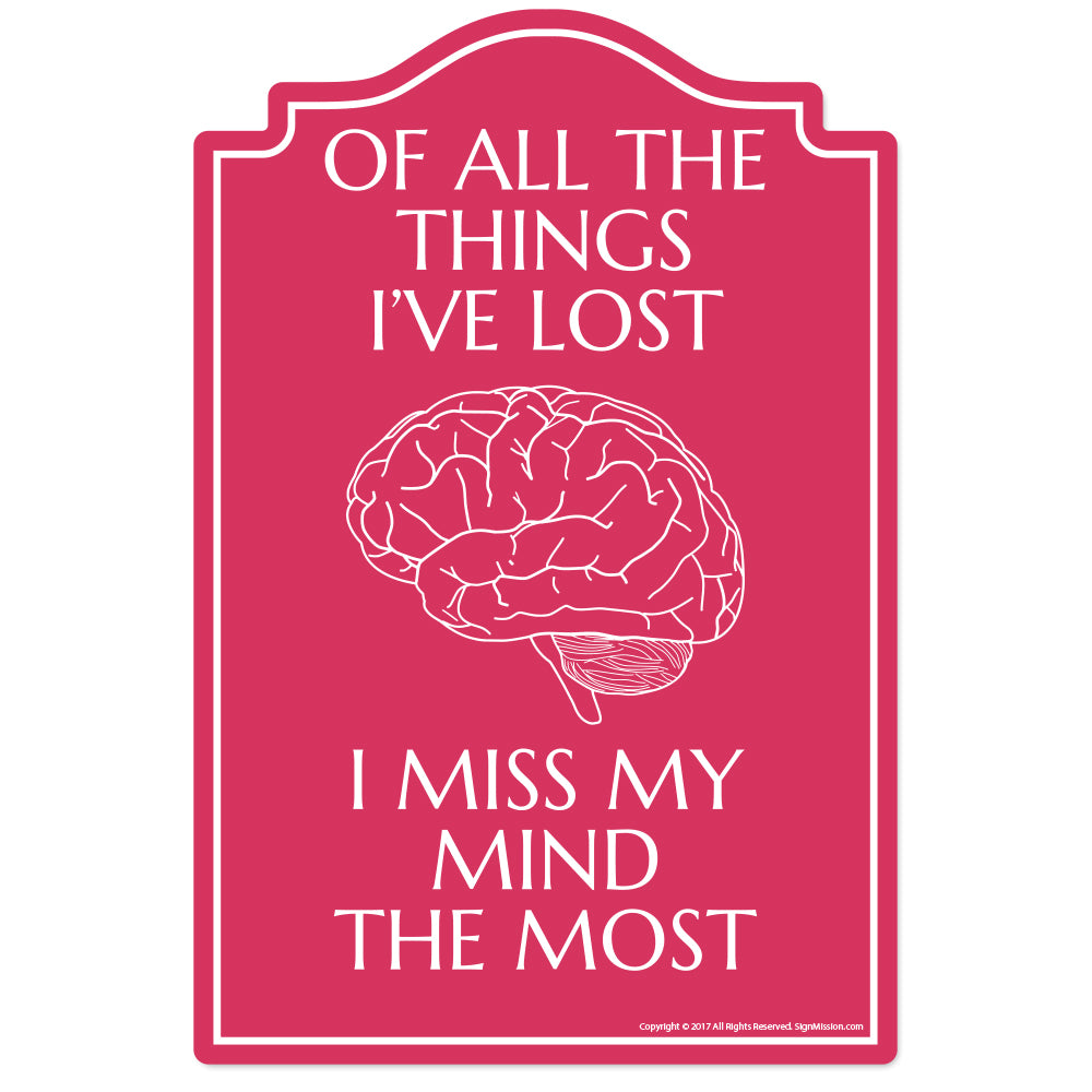 Miss My Mind The Most Vinyl Decal Sticker