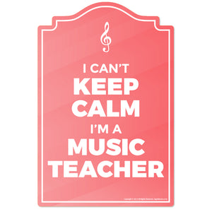 Music Teacher Vinyl Decal Sticker