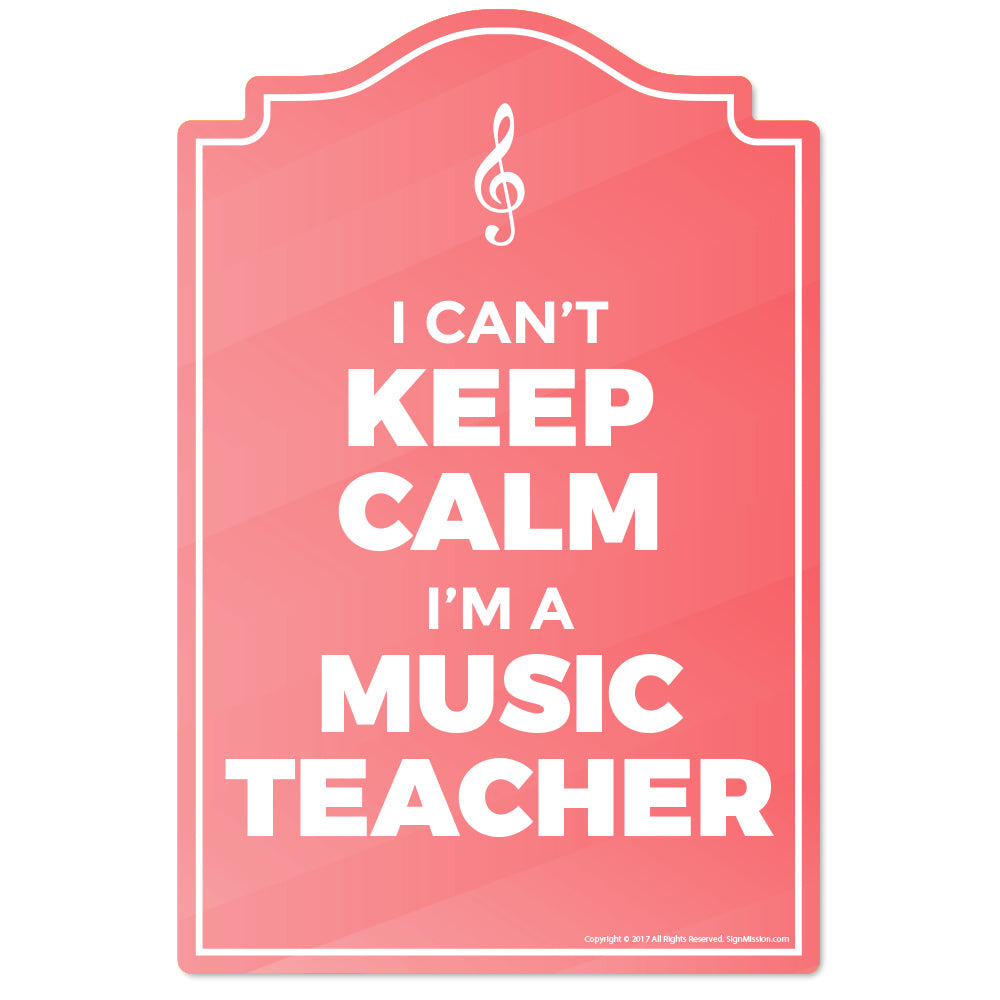 Music Teacher Vinyl Decal Sticker