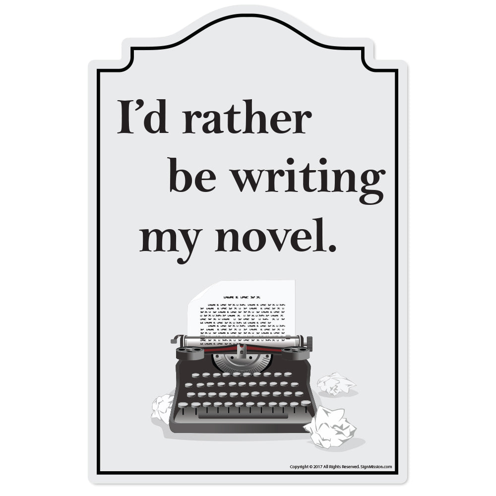 Novel Vinyl Decal Sticker