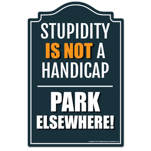 Park Elsewhere Vinyl Decal Sticker