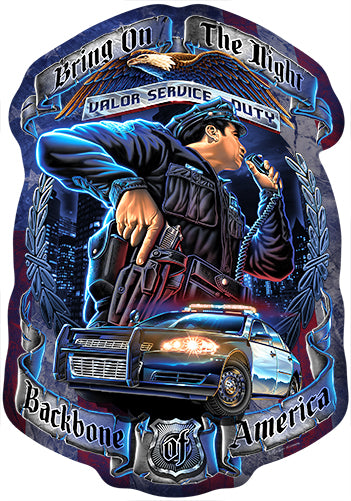 Police Boa Vinyl Decal Sticker