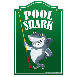 Pool Shark Vinyl Decal Sticker