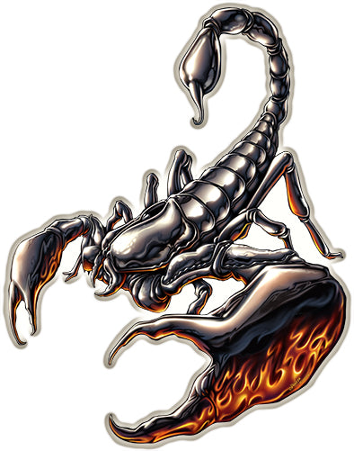Scorpion Street Vinyl Decal Sticker