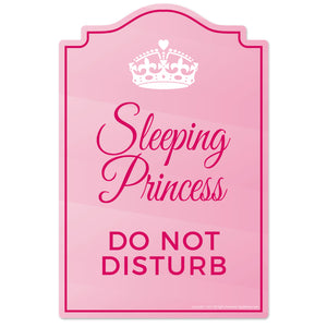 Sleeping Princess Vinyl Decal Sticker