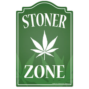 Stoner Zone Vinyl Decal Sticker