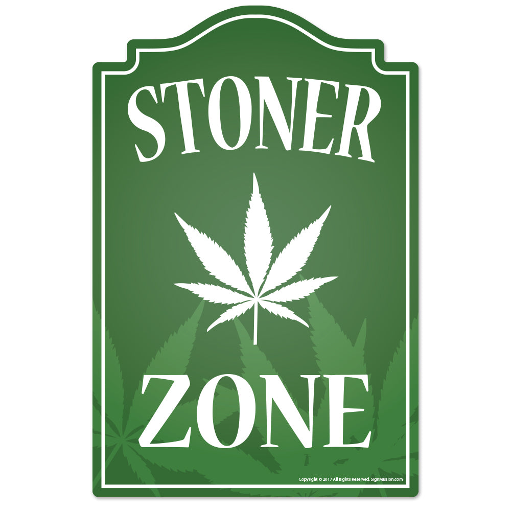 Stoner Zone Vinyl Decal Sticker