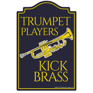 Trumpet Players Vinyl Decal Sticker