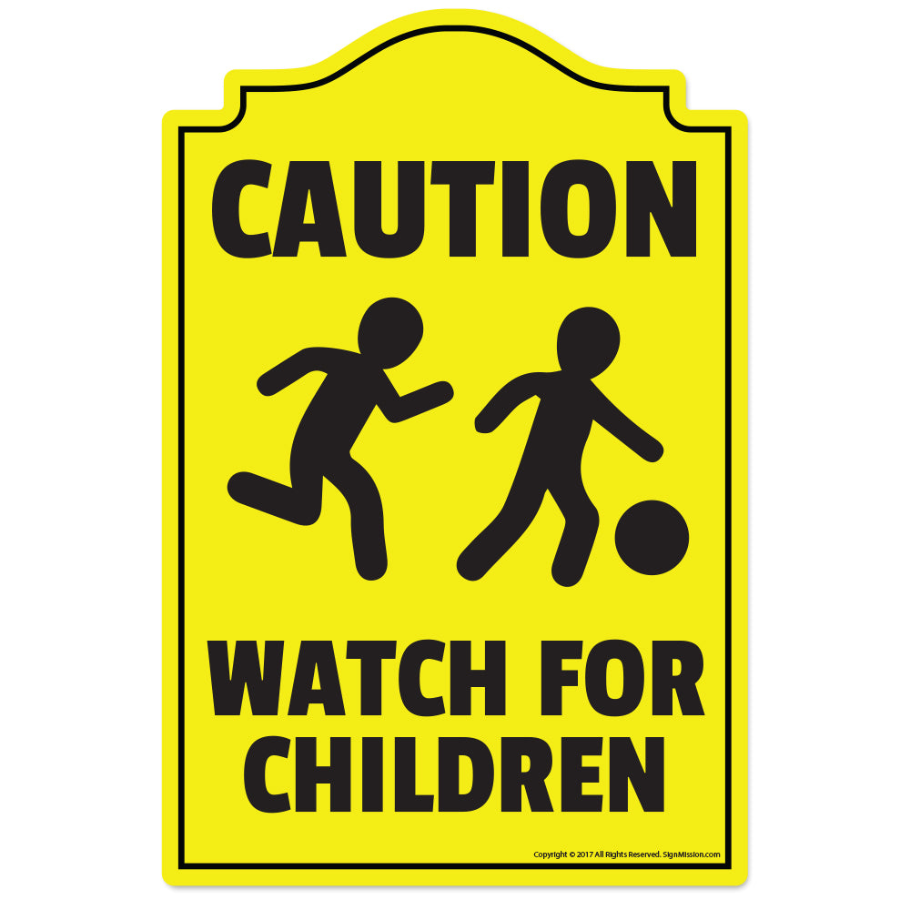 Watch For Children Vinyl Decal Sticker