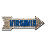 Virginia Arrow Sign