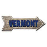 Vermont Arrow Sign