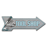 Tool Shop Arrow Sign