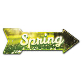 Spring Arrow Sign