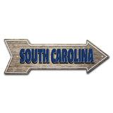 South Carolina (2) Arrow Sign
