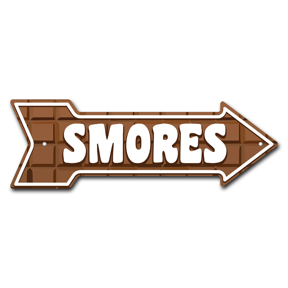 Smores Arrow Sign
