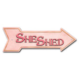 She Shed Arrow Sign