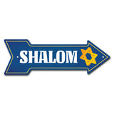 Shalom Arrow Sign