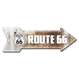 Route 66 Rusty Arrow Sign