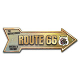 Route 66 Illinois Arrow Sign