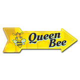 Queen Bee Arrow Sign