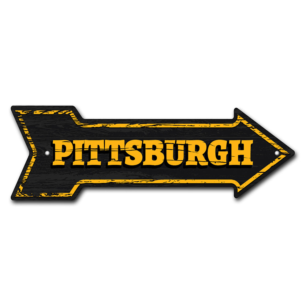 Pitsburgh Arrow Sign