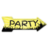 Party 2 Arrow Sign
