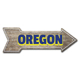 Oregon Arrow Sign