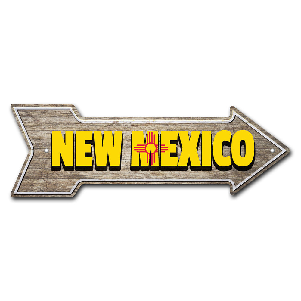 New Mexico Arrow Sign
