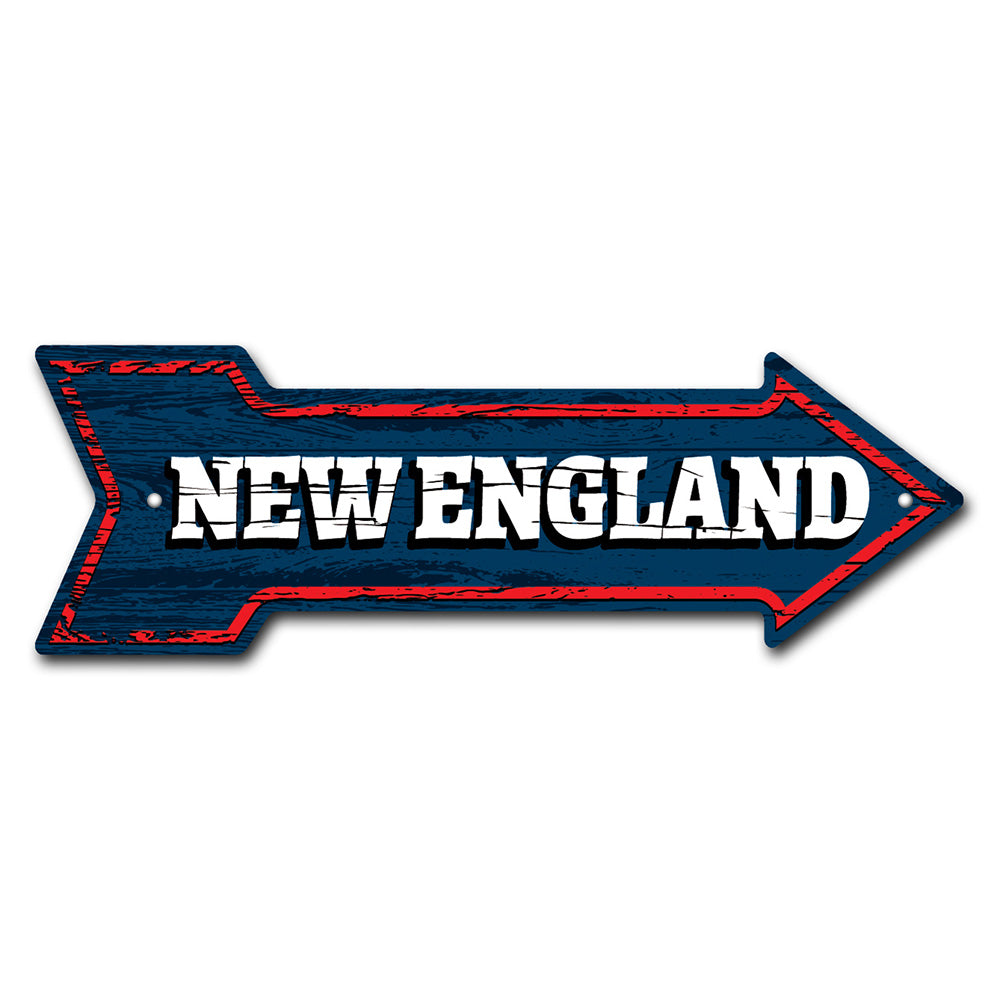 New England Arrow Sign