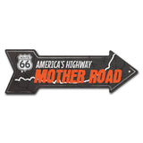 Mother Road 66 2 Arrow Sign