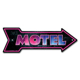 Motel Arrow Sign