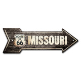 Missouri 66 (2) Arrow Sign