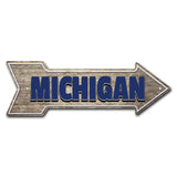 Michigan Arrow Sign