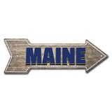 Maine Arrow Sign