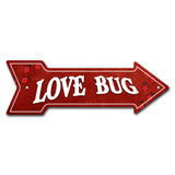 Love Bug Arrow Sign