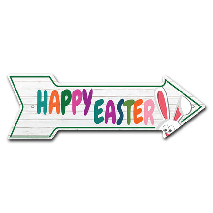 Happy Easter Arrow Sign