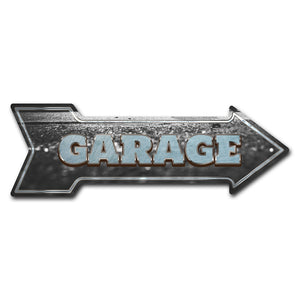 Garage (2) Arrow Sign