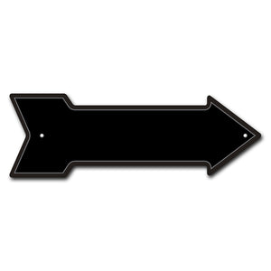 Black Arrow Sign