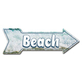 Beach 2 Arrow Sign