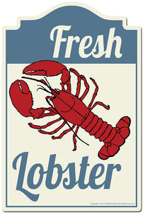Fresh Lobster 3 pack of Vinyl Decal Stickers 3.3" X 5" |Decoration for Laptop Vinyl Decal Sticker