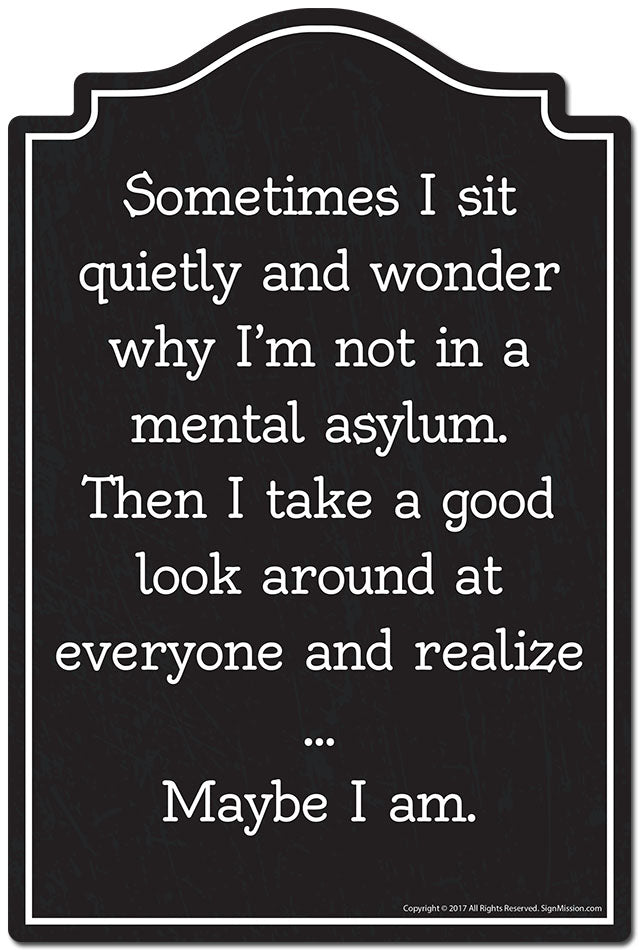Sometimes I Sit Quietly And Wonder 3 pack of Vinyl Decal Stickers 3.3" X 5" Vinyl Decal Sticker