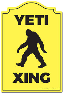 Yeti Xing 3 pack of Vinyl Decal Stickers 3.3" X 5" |Decoration for Laptop Car Vinyl Decal Sticker